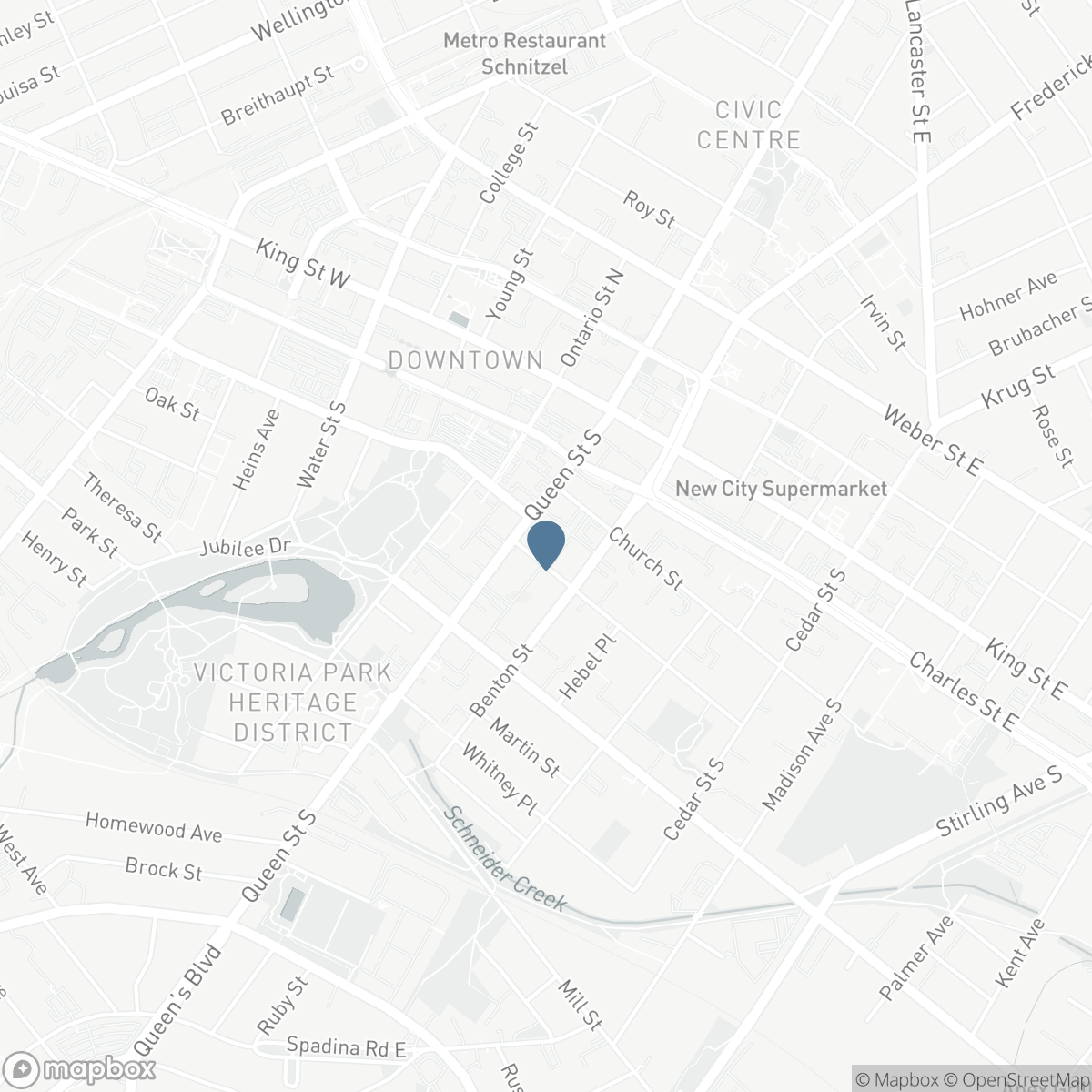 20 ST GEORGE Street Unit# 508, Kitchener, Ontario N2G 2S7